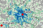 Das Bild zeigt einen Ausschnitt der interaktiven Anwendung "So wohnt Deutschland"