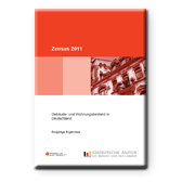 Dieses Foto zeigt das Titelblatt von "Zensus 2011: Gebäude- und Wohnungsbestand in Deutschland - endgültige Ergebnisse".