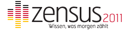 Logo des Zensus 2011